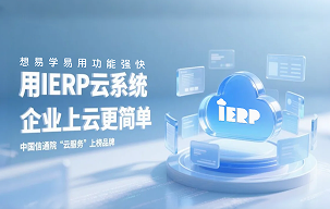 用IERP云系统,企业上云更简单